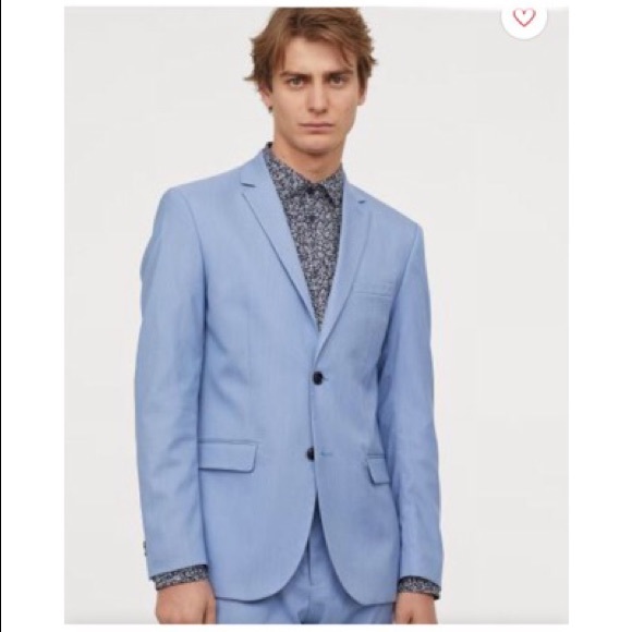 h&m skinny suit